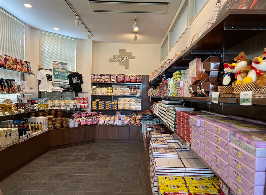 売店の様子