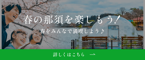 春の那須を楽しもう！春をみんなで満喫しよう♪