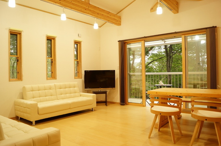 【ペットと泊まれる】Wi-Fi＆光TV完備の築浅貸別荘♪リゾートハウス（あけぼの平102）｜那須ハイ乗り放題付｜1泊2食付