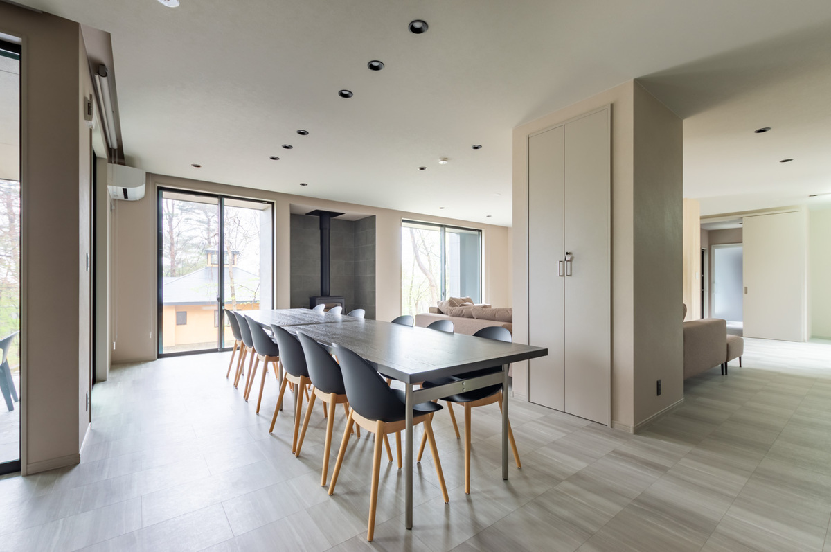 最大16名の大型貸別荘｜Grand Villa NASU｜1泊2食付【BBQレストラン】