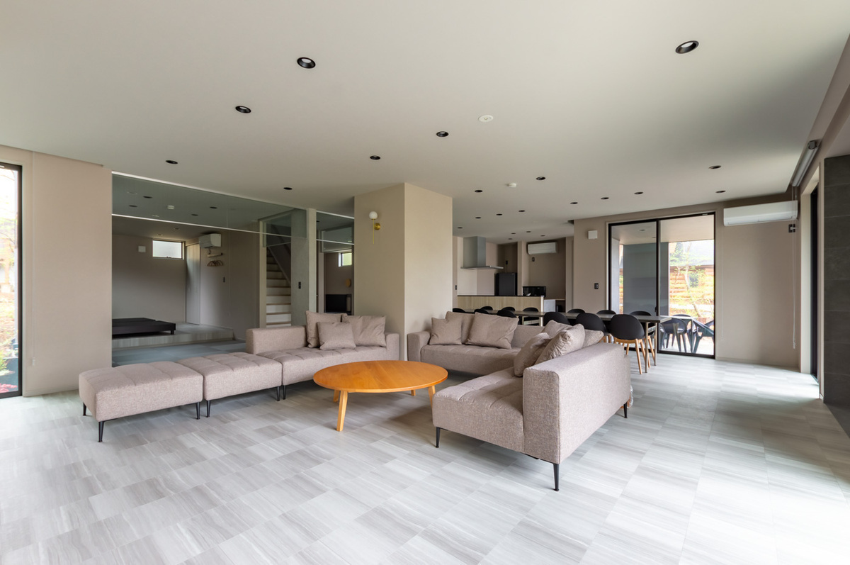 最大16名の大型貸別荘｜Grand Villa NASU｜1泊2食付【しゃぶしゃぶレストラン】