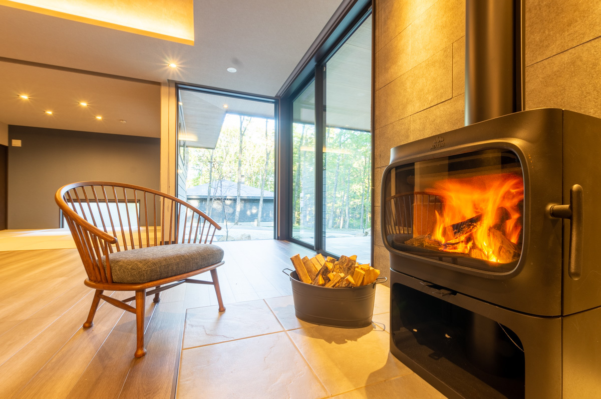 【冬季限定薪・マシュマロサービス！】暖炉付き客室おまかせプラン｜素泊