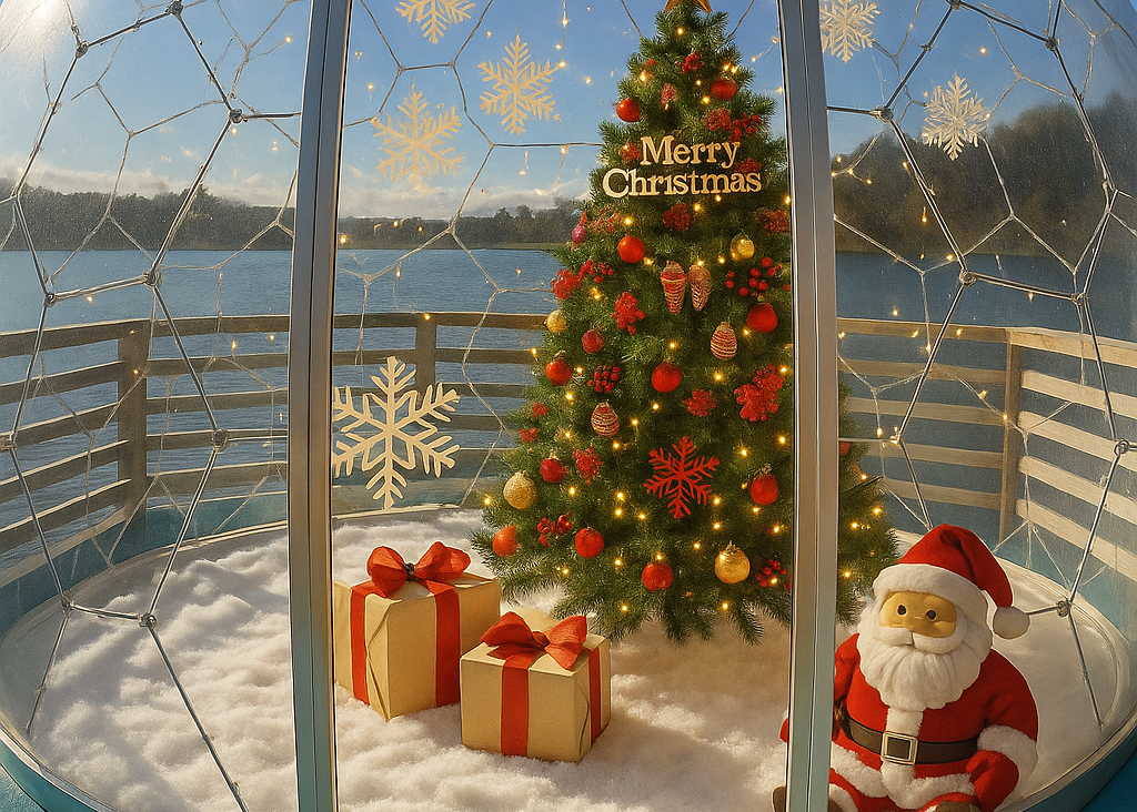 【りんどう湖クリスマス】アルパカグランピング「牧場物語」コラボルーム｜1泊2食＋クリスマスケーキ付き