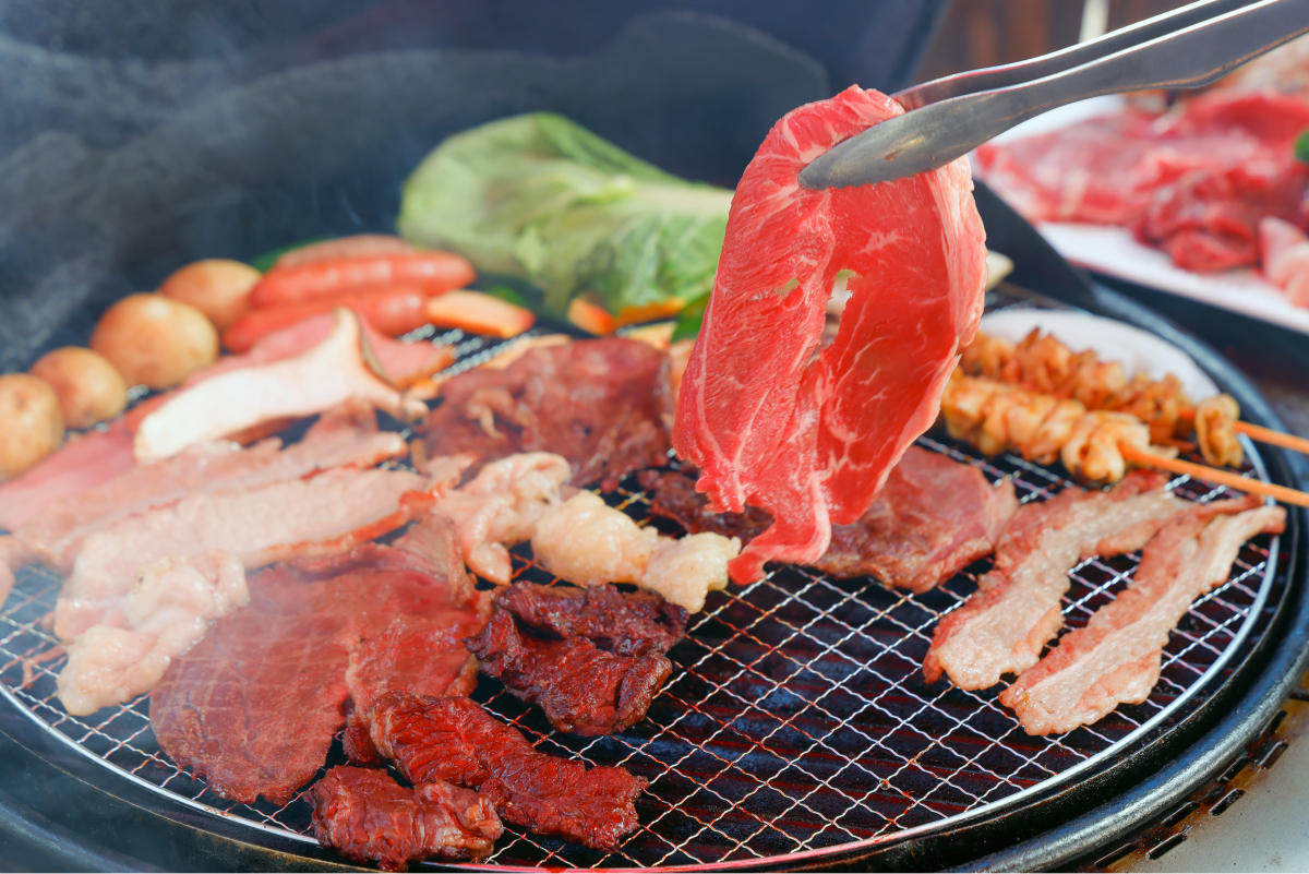 お肉をたくさん食べよう！