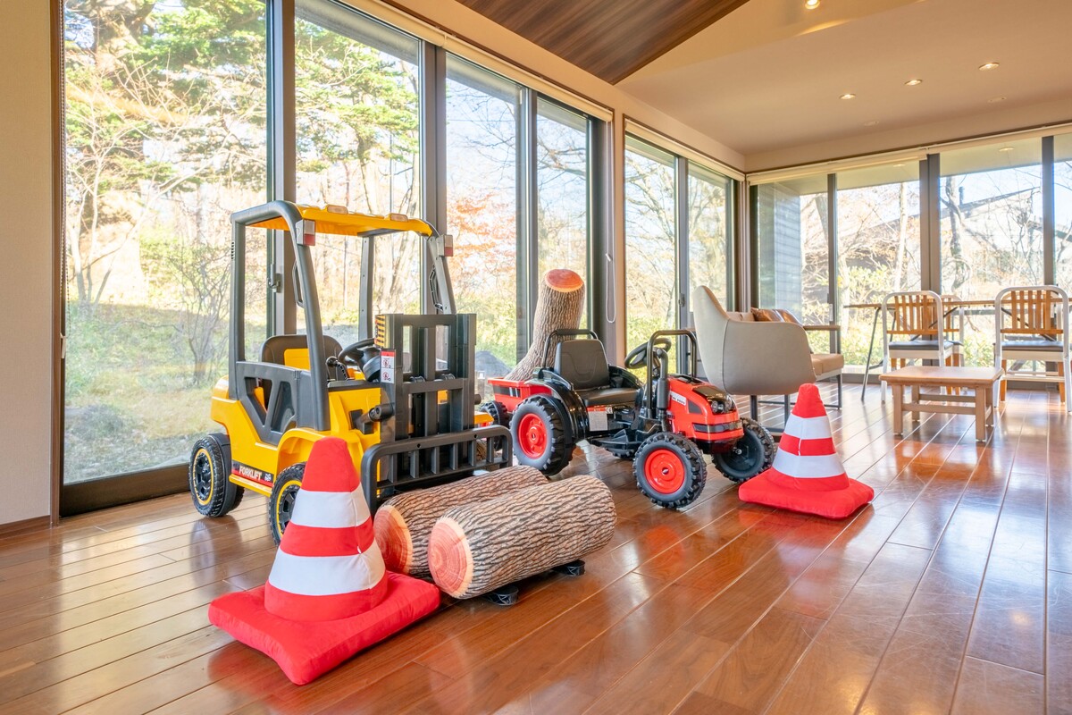 【ペットと泊まれる】キッズルーム付き｜Dog friendly villa