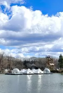 【りんどう湖】湖上グランピング mont-lac
