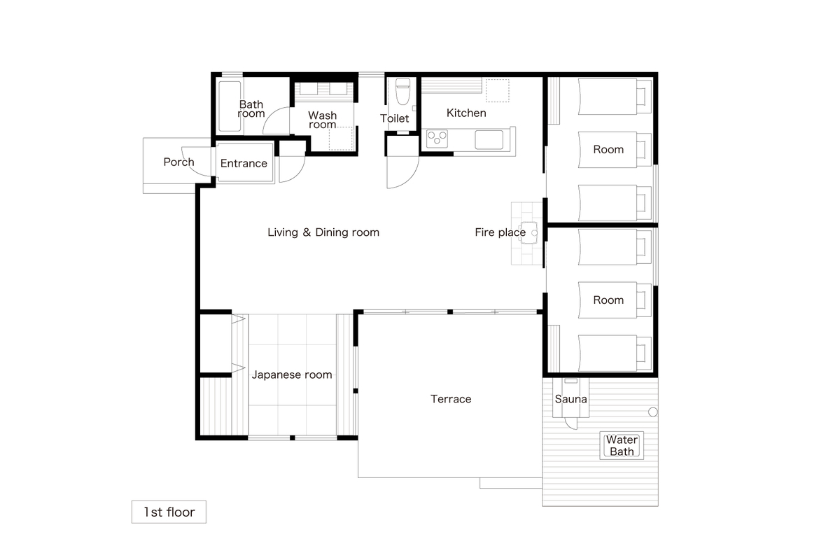 【プライベートサウナ・水風呂付き】自然と繋がる暮らし。「THE HIRAYA シリーズ Ⅰ」