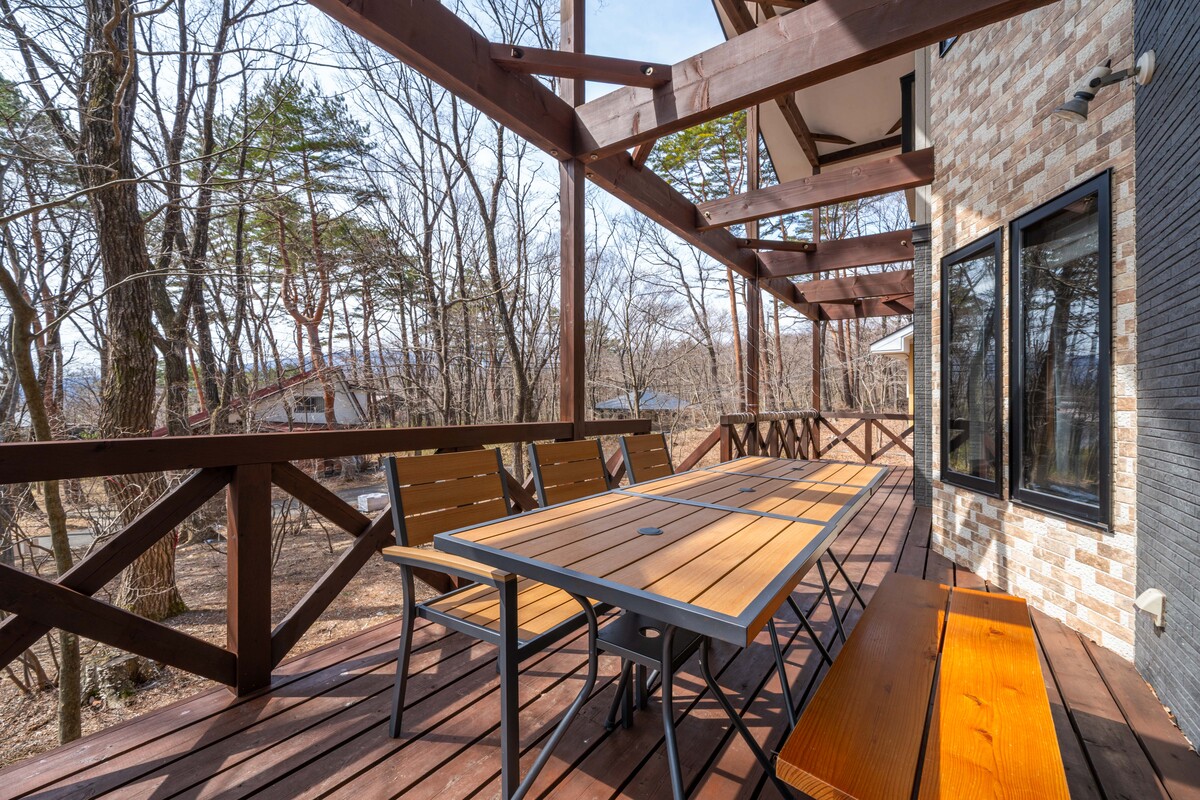 8名迄宿泊可能な広々貸別荘♪リゾートハウス（大清水台22-2）