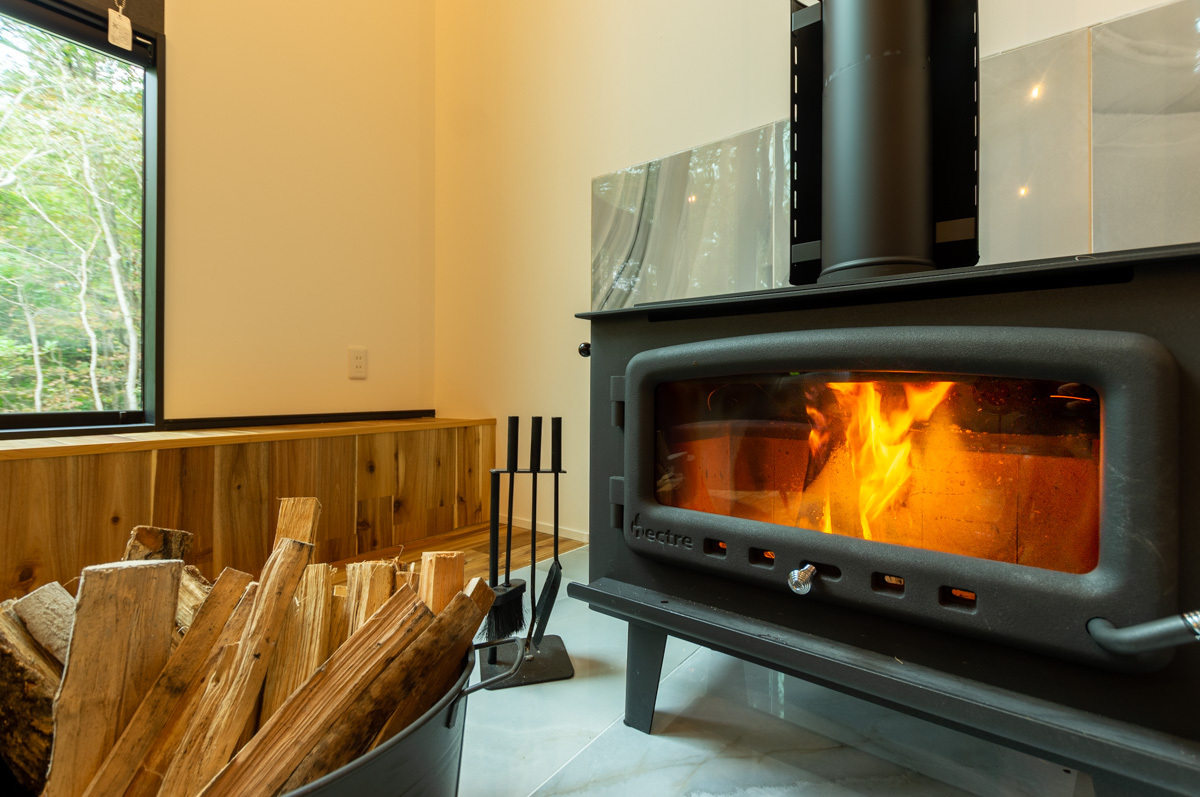 森の光につつまれる空間　「Forest Glass」