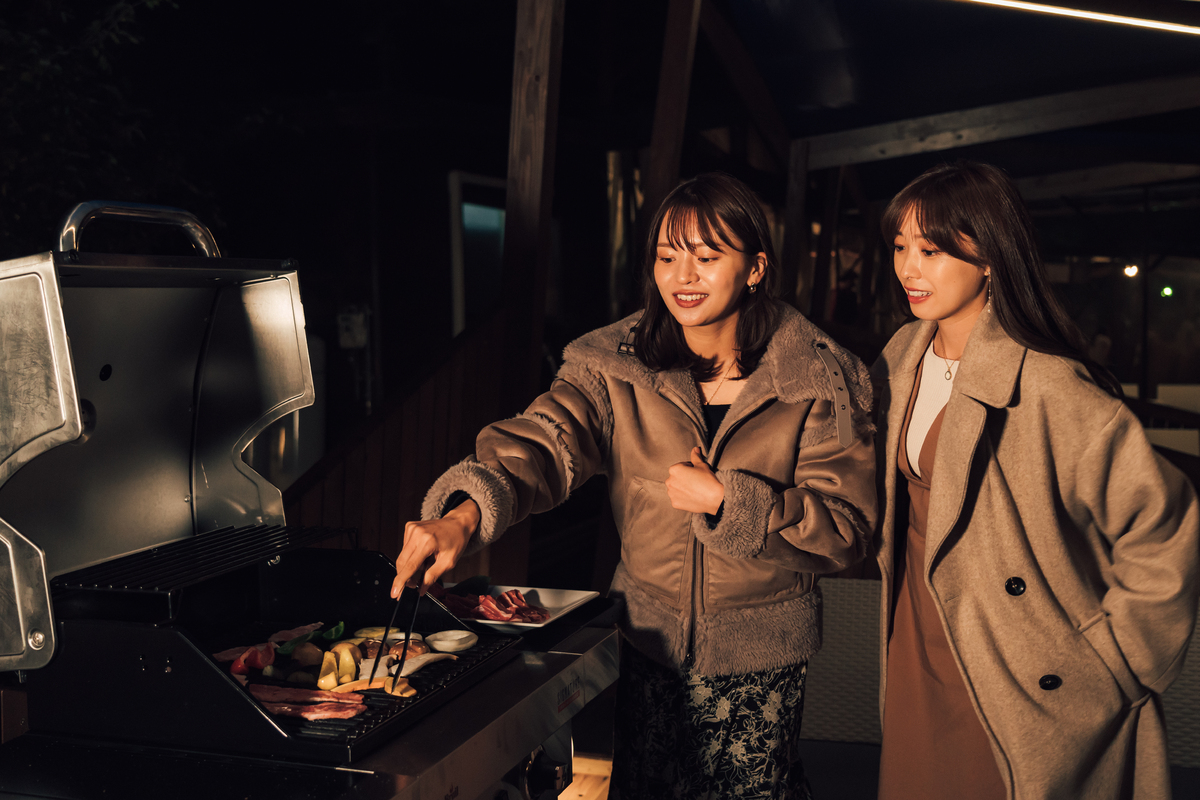 とちぎ和牛で贅沢気分！BBQ満喫プラン！貸別荘｜1泊2食付