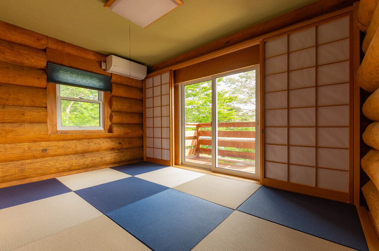 那須高原の絶景を望む丸ログハウスにステイ♪リゾートハウス（つつじヶ丘297-2）